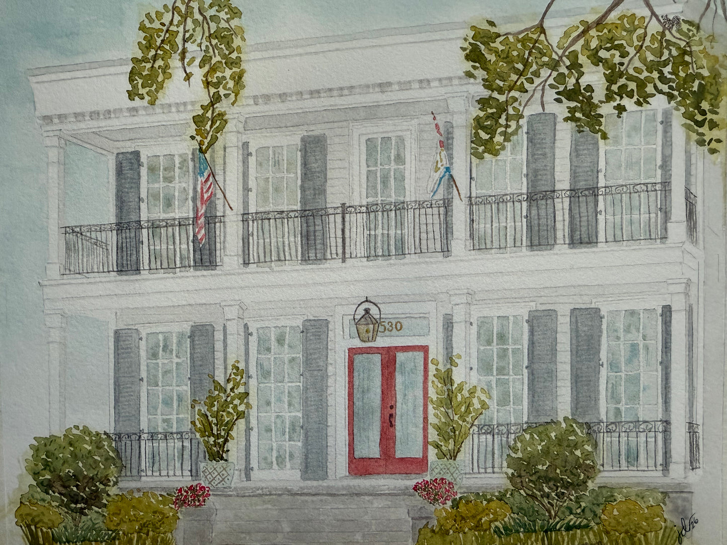 New Orleans Watercolor