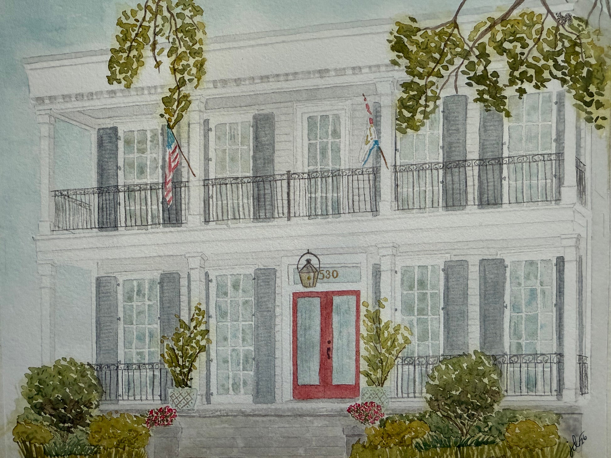 New Orleans Watercolor