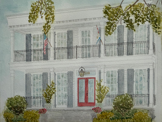 New Orleans Watercolor