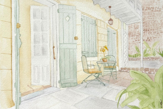 French Quarter Courtyard